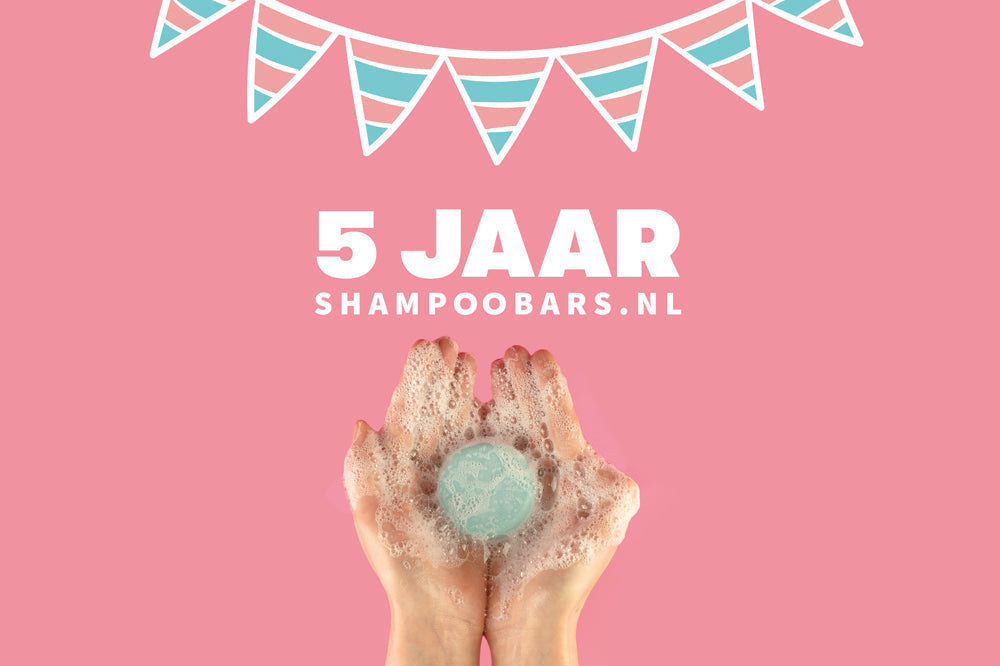 5 jaar Shampoo Bars!
