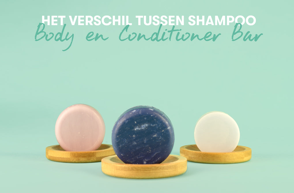 Het verschil tussen een Shampoo, Body en Conditioner Bar! Hoe herken je ze?
