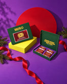 SOLYD giftbox Time to get cozy met Apple Cinnamon Bars in paarse wintersfeer