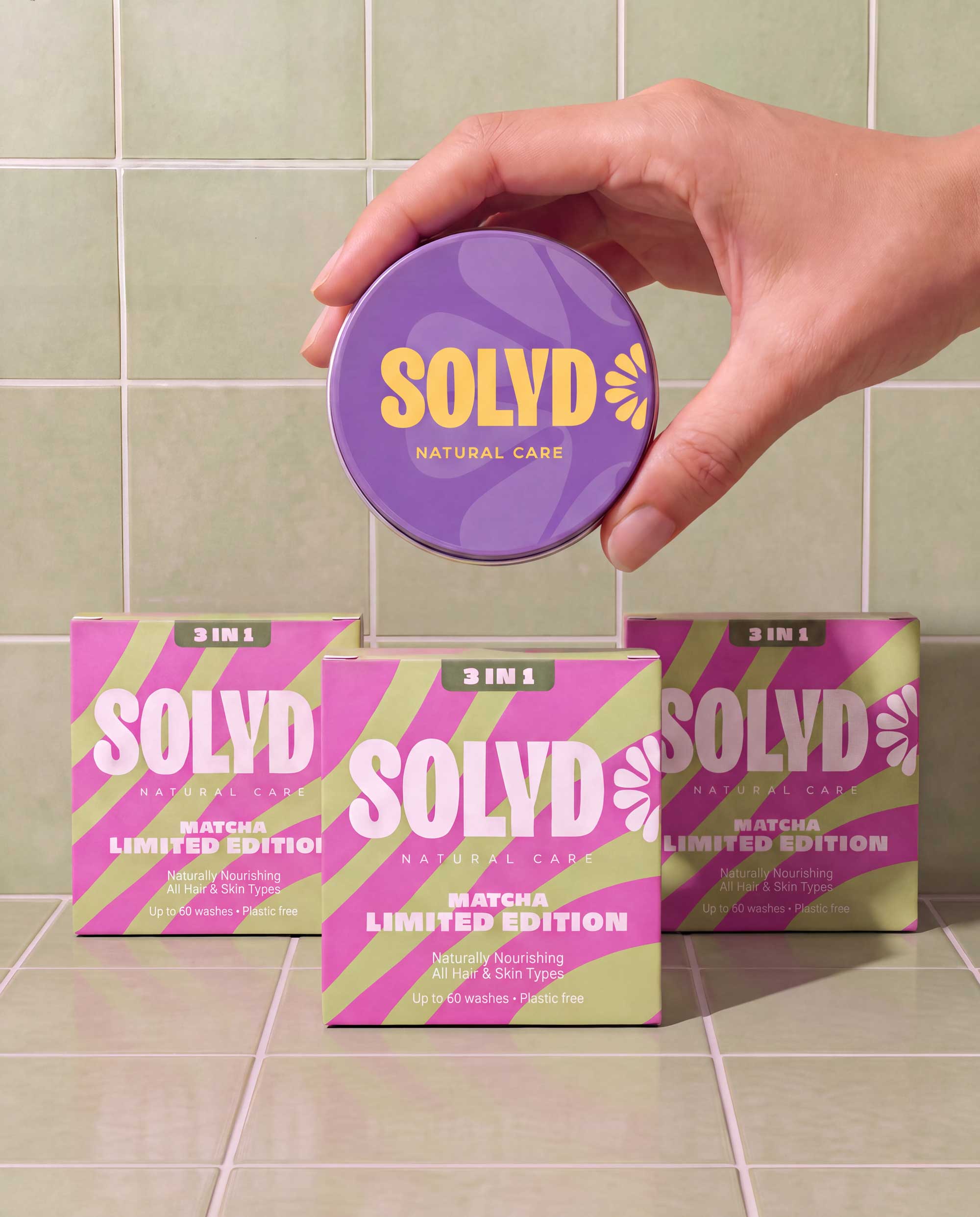 3x Limited Edition Matcha + FREE Travel Tin